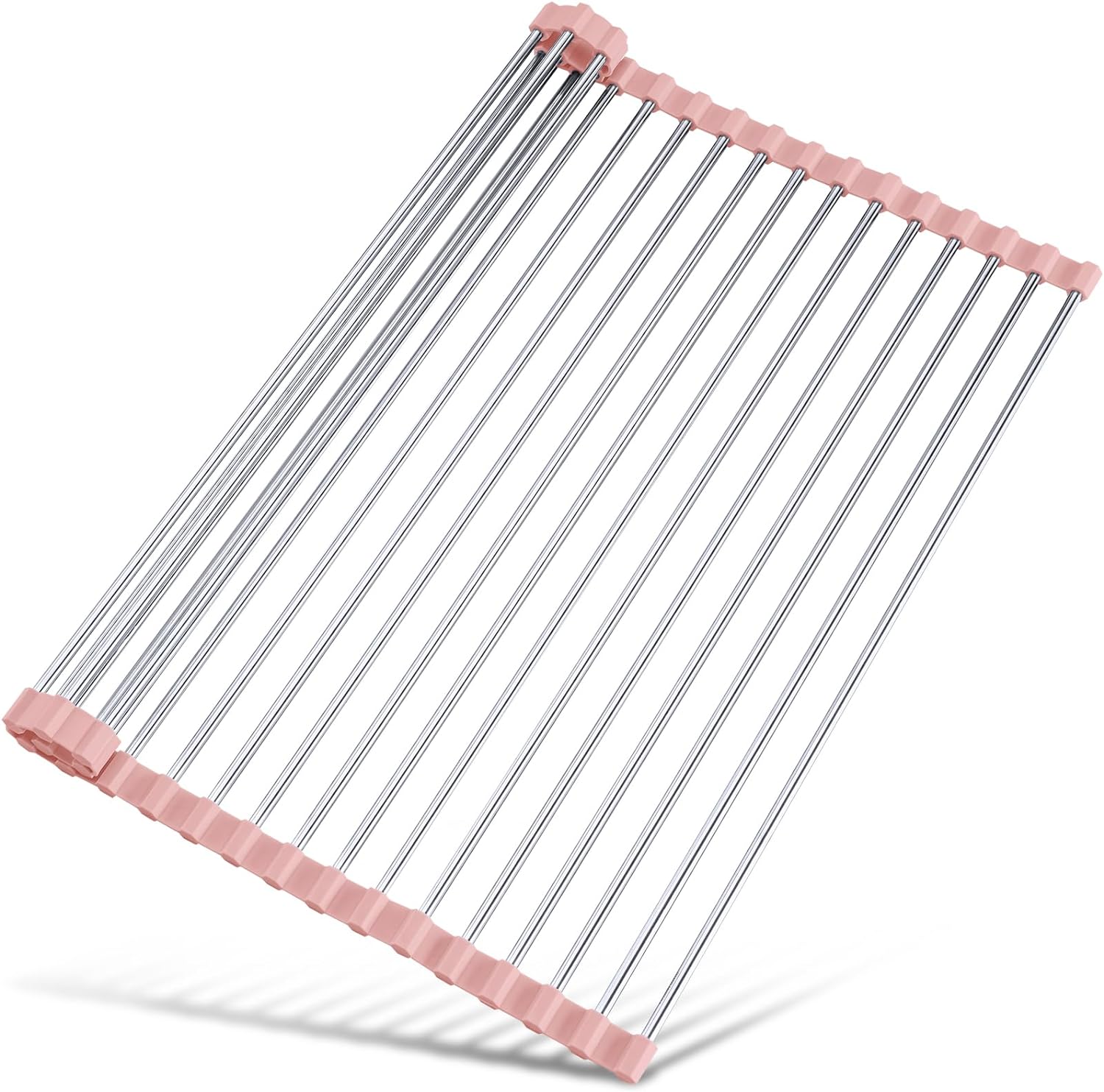 Roll-Up Dish Drying Rack, Silicone Edges, Foldable Kitchen Rack, Heat Resistant, Food Safe for Dishes, Cookware -Supports up to 70 lbs Roll-Up Dish Drying Rack, Silicone Edges, Foldable Kitchen Rack, Heat Resistant, Food Safe for Dishes, Cookware -Supports up to 70 lbs